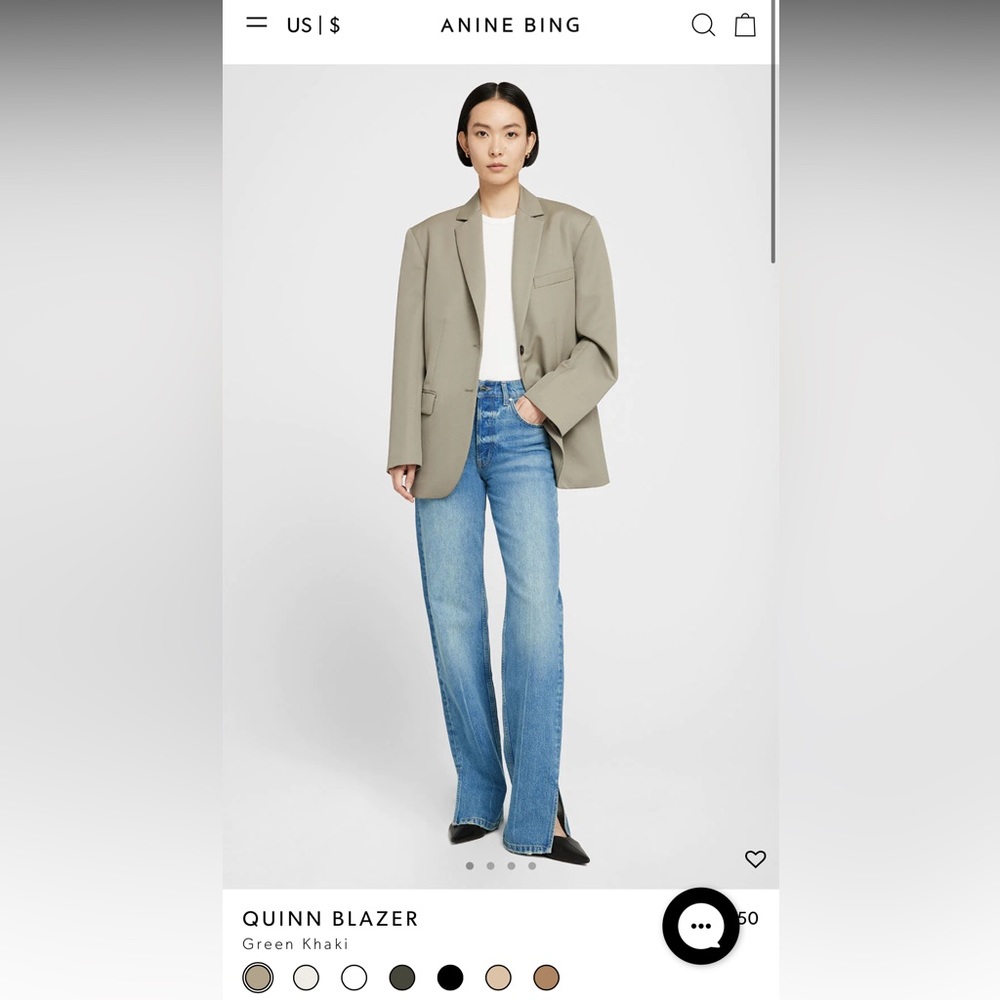 Anine bing quinn blazer NWT